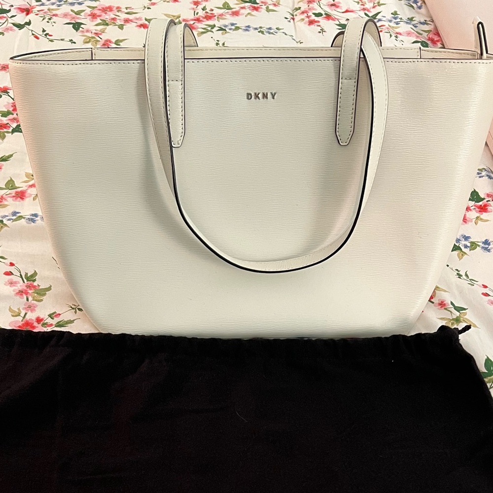 DKNY White Purse